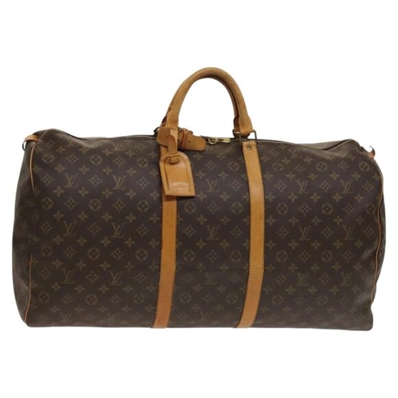 LOUIS VUITTON Monogram Keepall 60 Boston Bag LV Auth - Picture 1 of 16